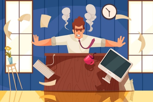 Desk Rage